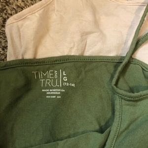 Time & Tru Tank Tops